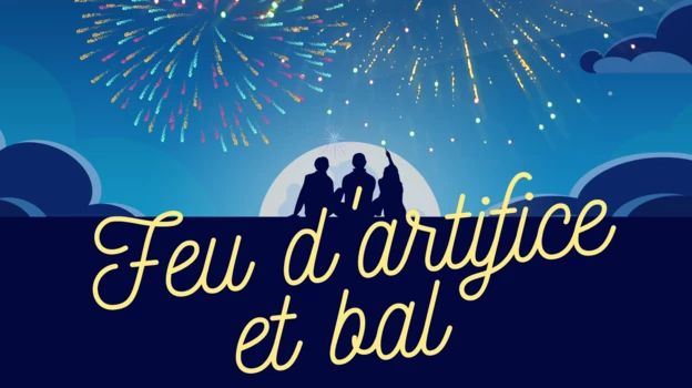 Feu d'artifice et bal