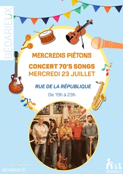 Les mercredis piétons : 70's Song