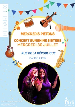 Les mercredis piétons : Sunshine Sisters