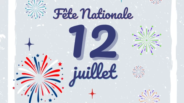 Retraite aux flambeaux, feu d'artifice et bal