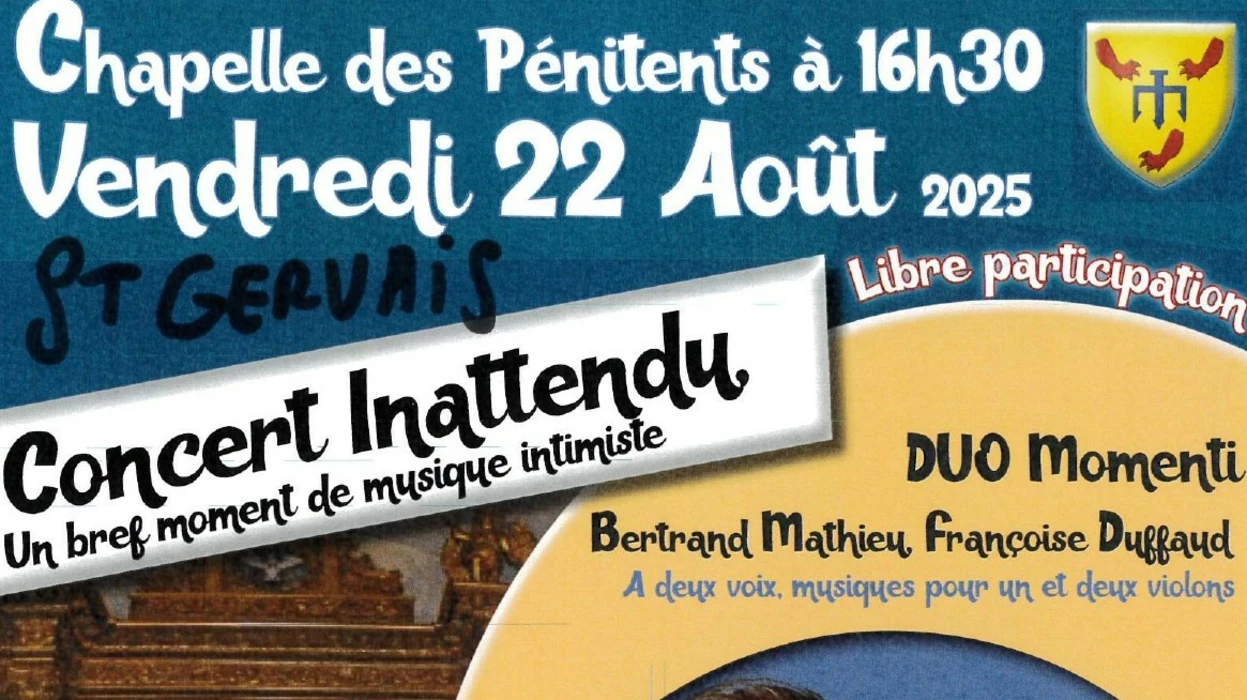 Concert Inattendu à Saint-Gervais-sur-Mare - 