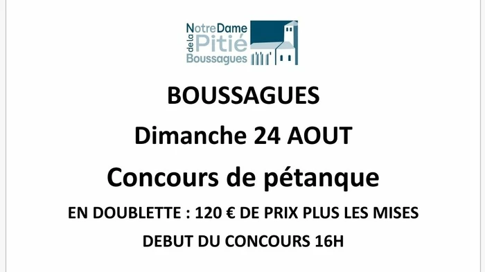Concours de pétanque - 