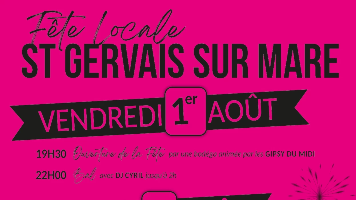 Fête locale de Saint-Gervais-sur-Mare - 