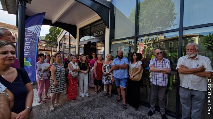 Les travaux de modernisation du Bureau d'information touristique de Lamalou-les-bains inaugurés