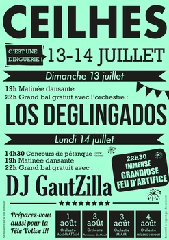 Fête Nationale de Ceilhes