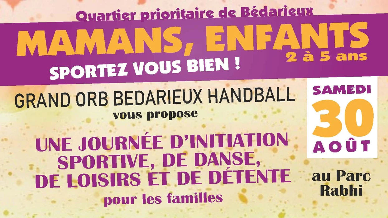 Mamans-enfants, accès au sport-santé
