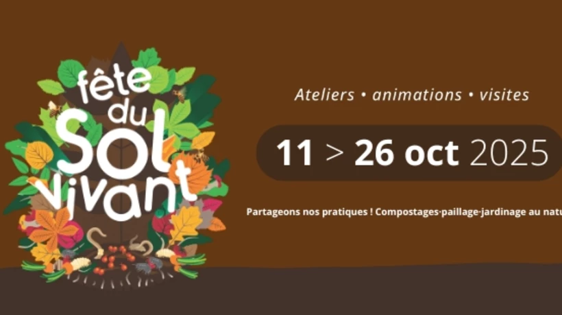 Distribution de broyat et de compost pour la Fête du sol vivant