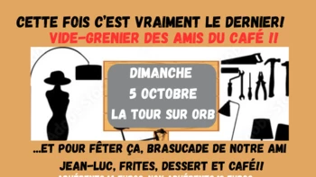 Vide-grenier, brasucade et café livres