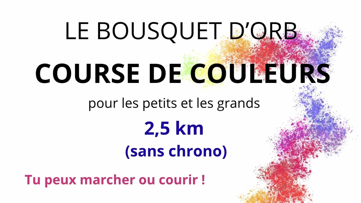 Course de couleurs