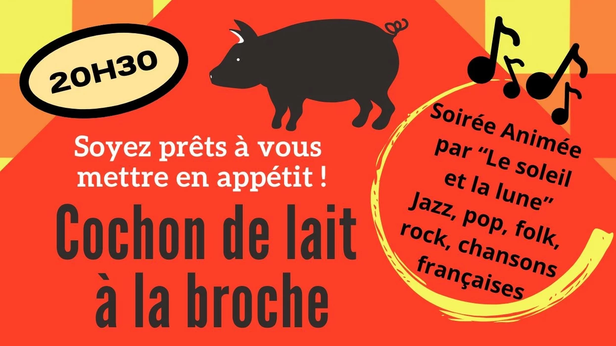 Soirée cochon de lait au Foyer rural