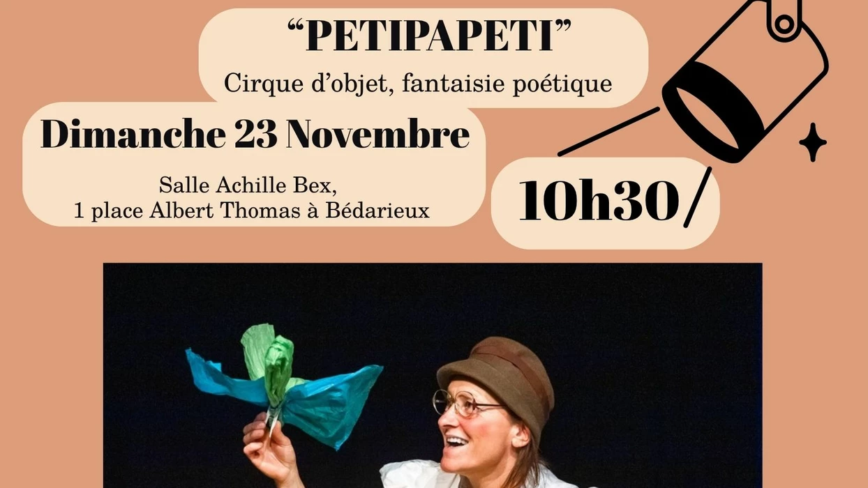 Spectacle PETIPAPETI