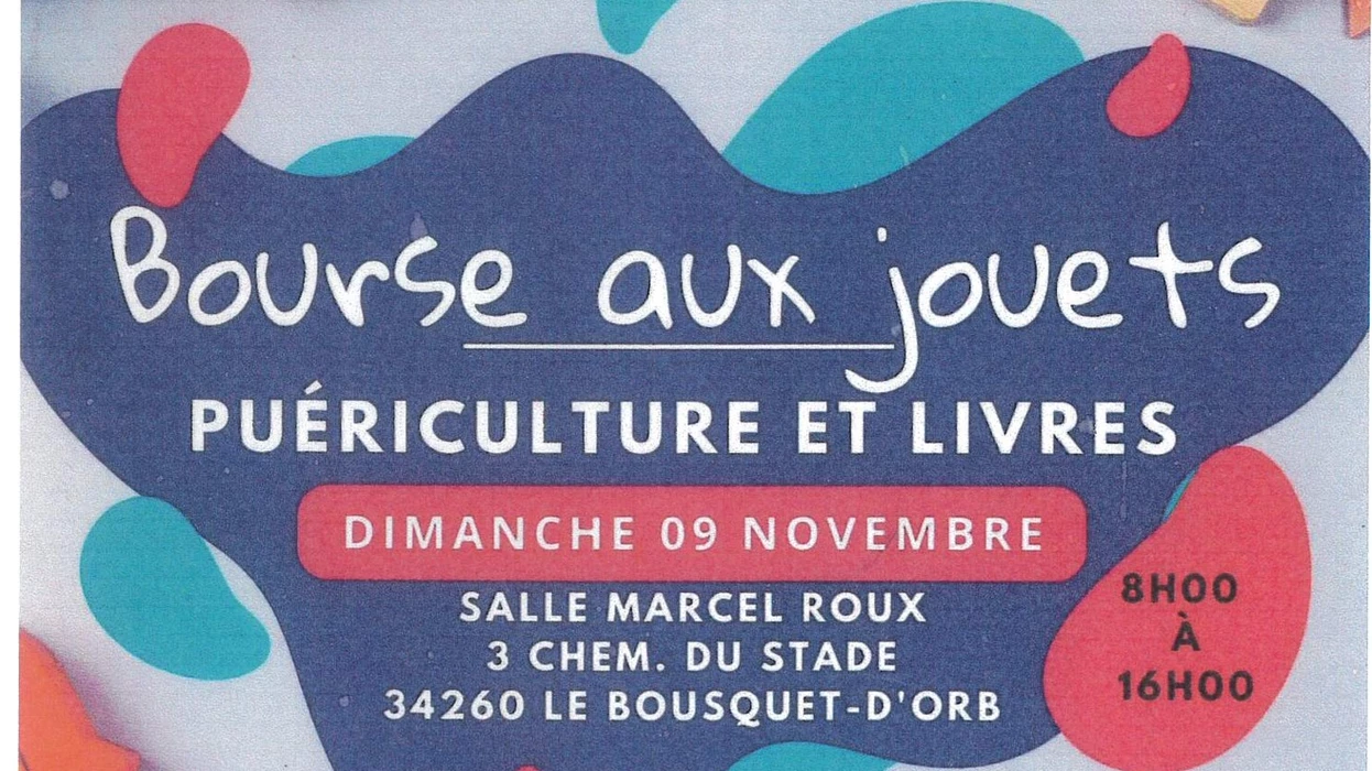Bourse aux jouets, puériculture et livres