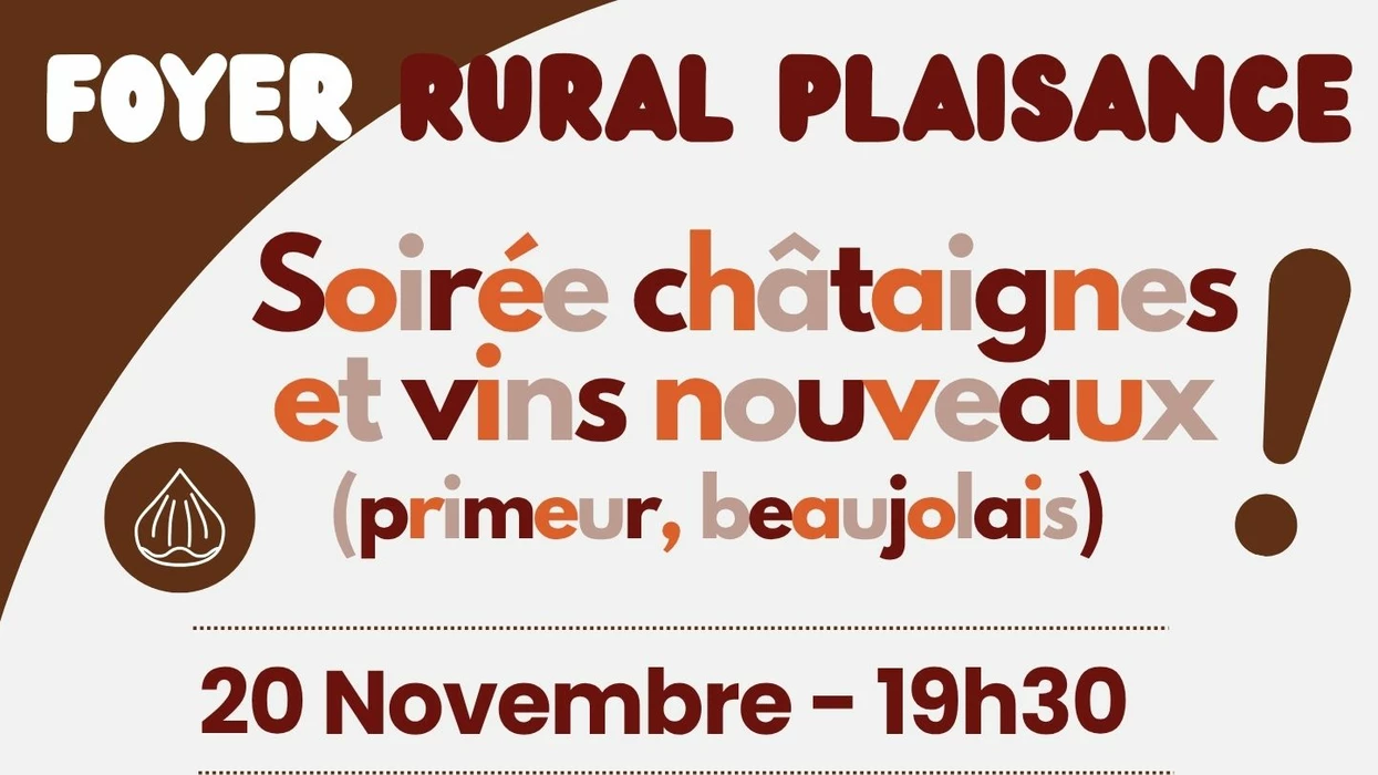 Châtaignes, Beaujolais nouveau, Primeur