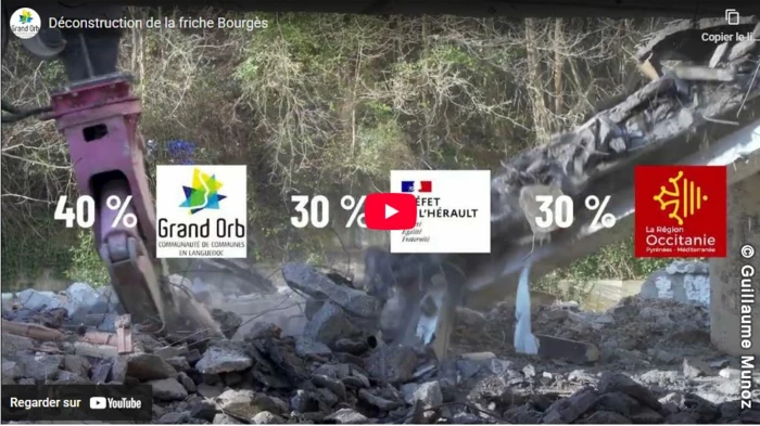 L’ANCIEN CENTRE BOURGÈS EFFACÉ : LA VIDÉO DU CHANTIER