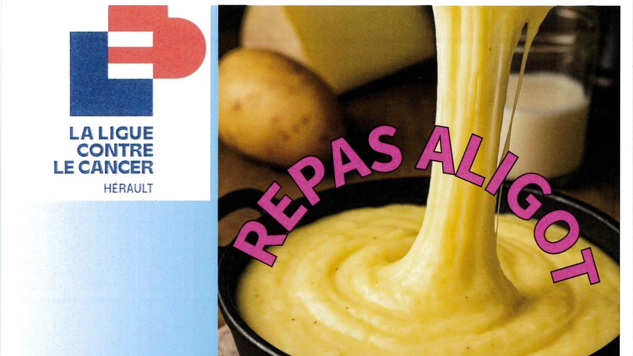 Repas aligot avec la Ligue