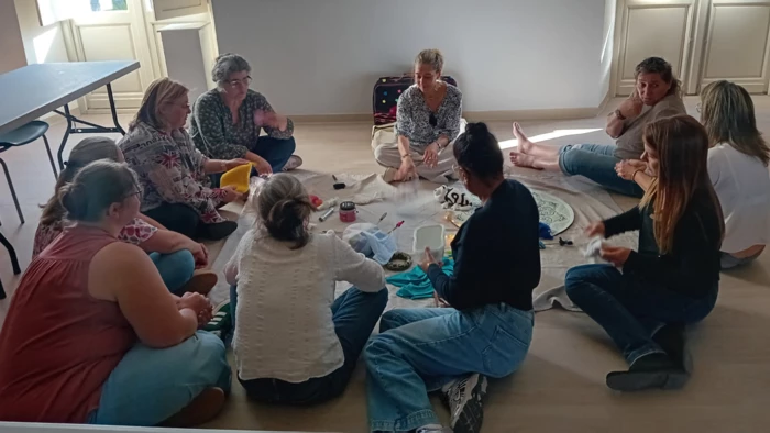 Les ass'mat' découvrent le Snoezelen