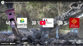 L’ANCIEN CENTRE BOURGÈS EFFACÉ : LA VIDÉO DU CHANTIER
