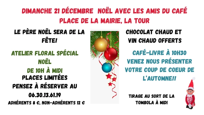 Noël avec Les amis du café - 