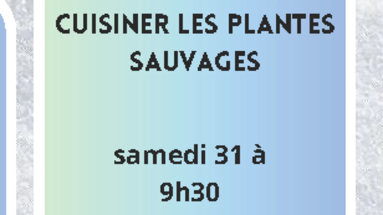 Cuisiner les plantes sauvages