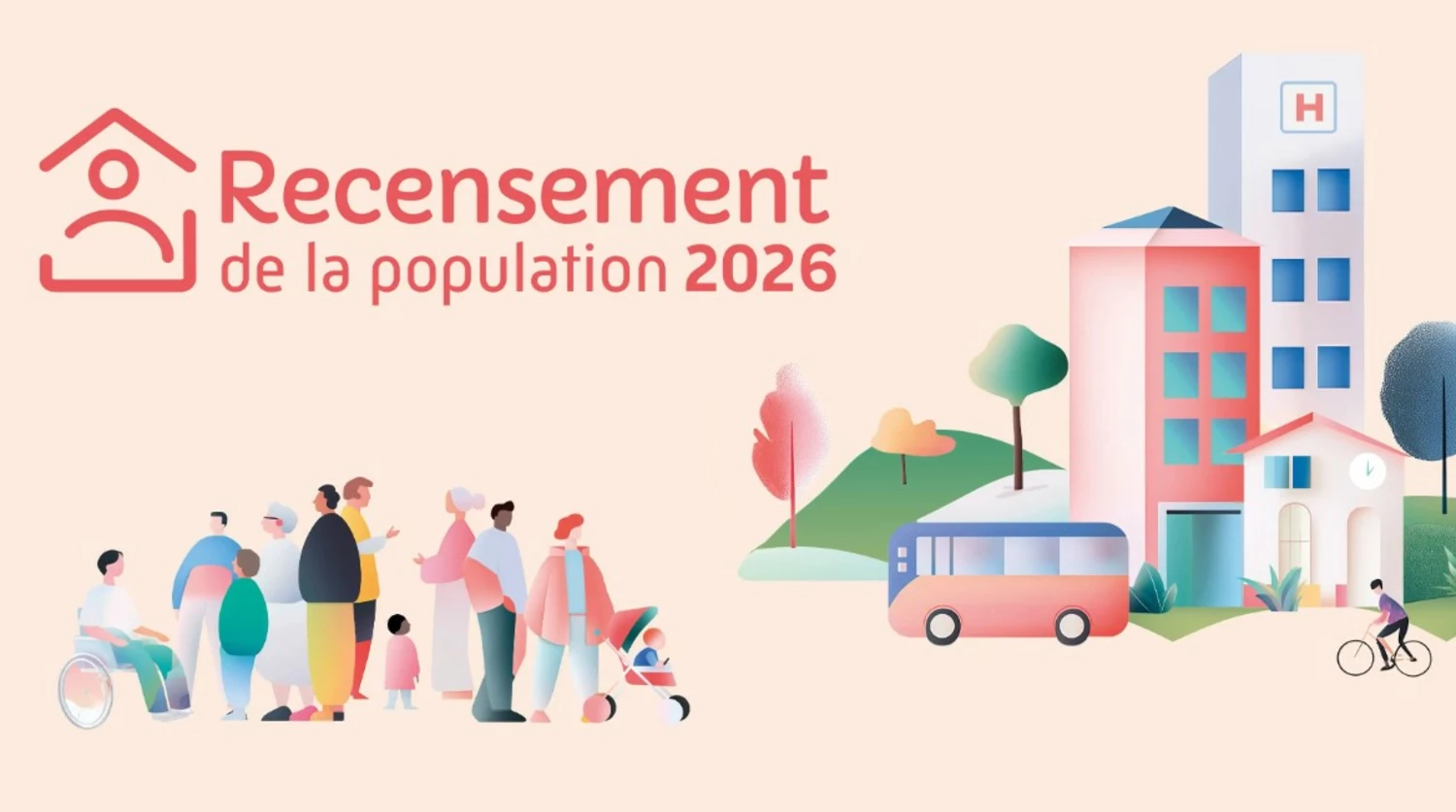 Recensement de la population dans 7 communes du territoire