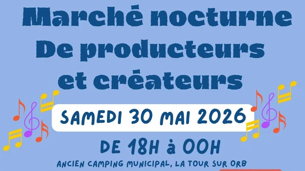 Marché nocturne de producteurs et créateurs