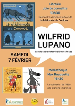 Rencontre littéraire avec Wilfrid Lupano