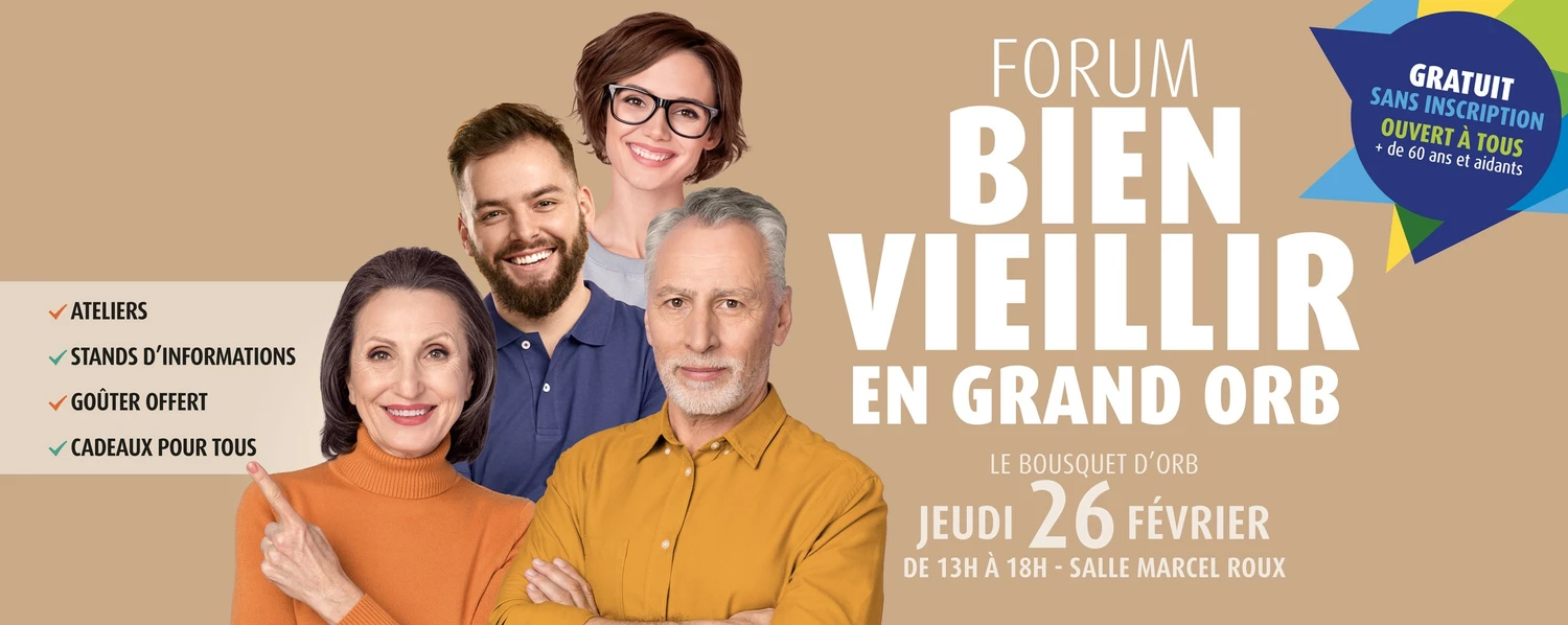 Forum Bien vieillir en Grand Orb