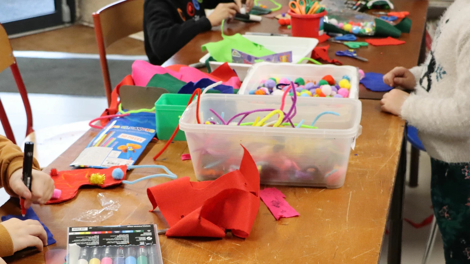 L'hiver et les arts s'invitent au Centre de loisirs Grand Orb pour les vacances