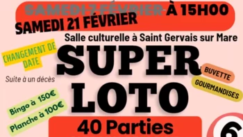 Super loto du Comité des Fêtes