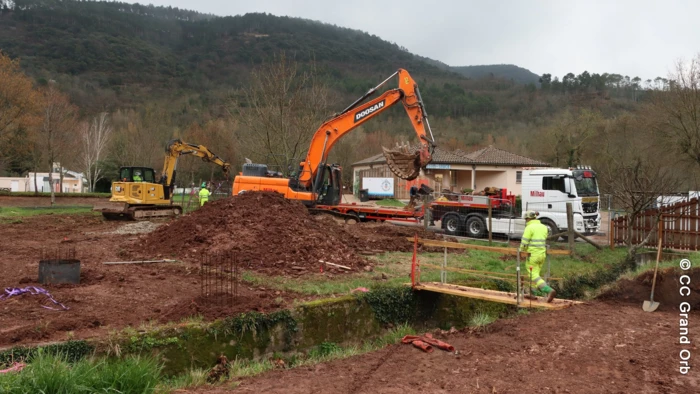 Des travaux en cours à la Base de Loisirs