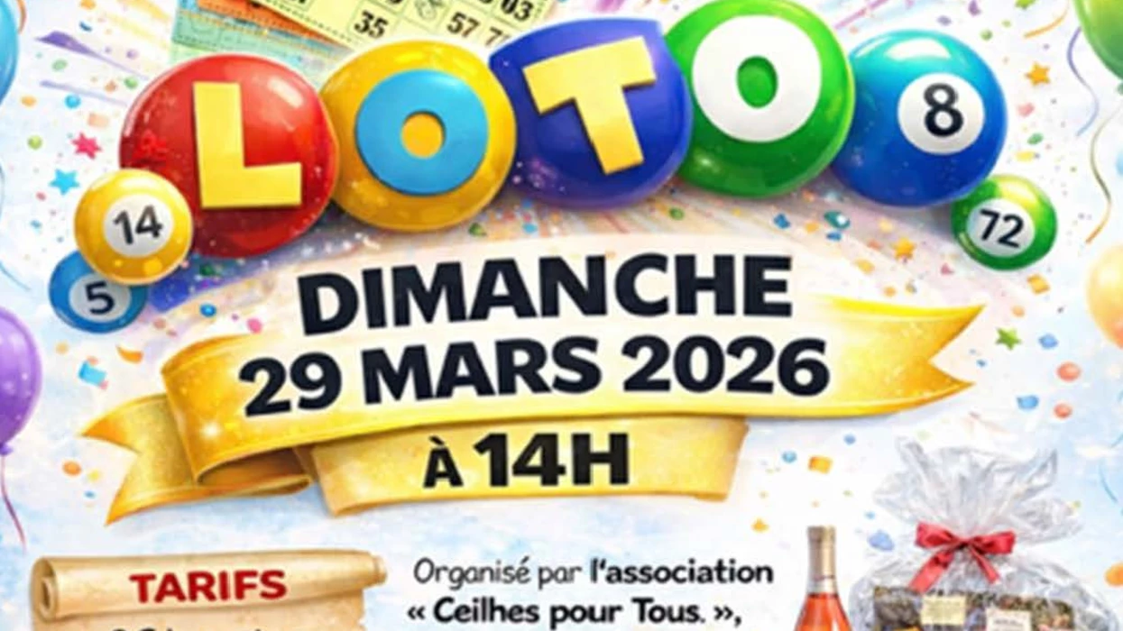 Loto de l'association Ceilhes pour tous - 