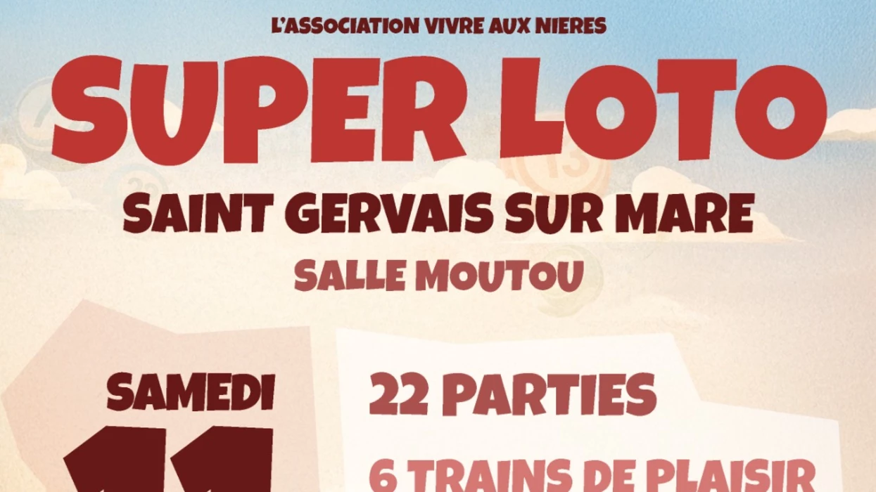 Loto de l'association Vivre aux Nières - 