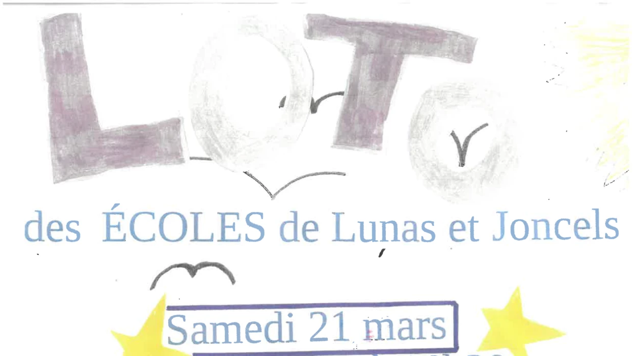 Loto des écoles de Lunas et Joncels - 