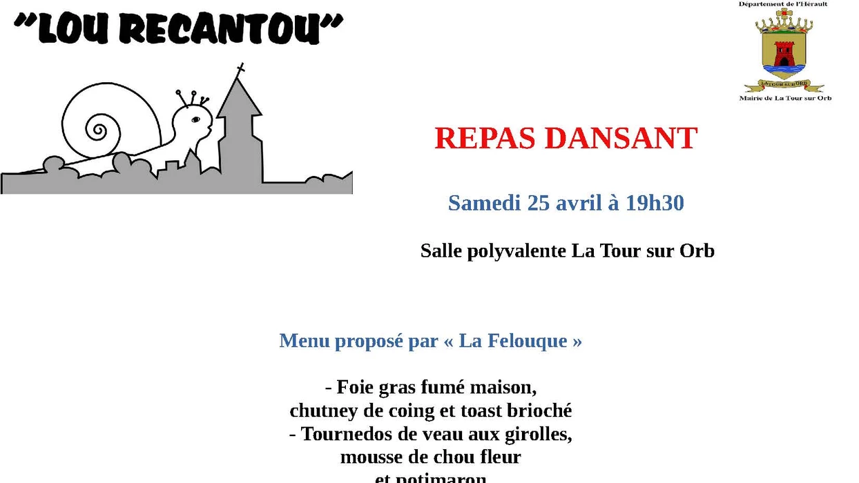 Repas dansant - 