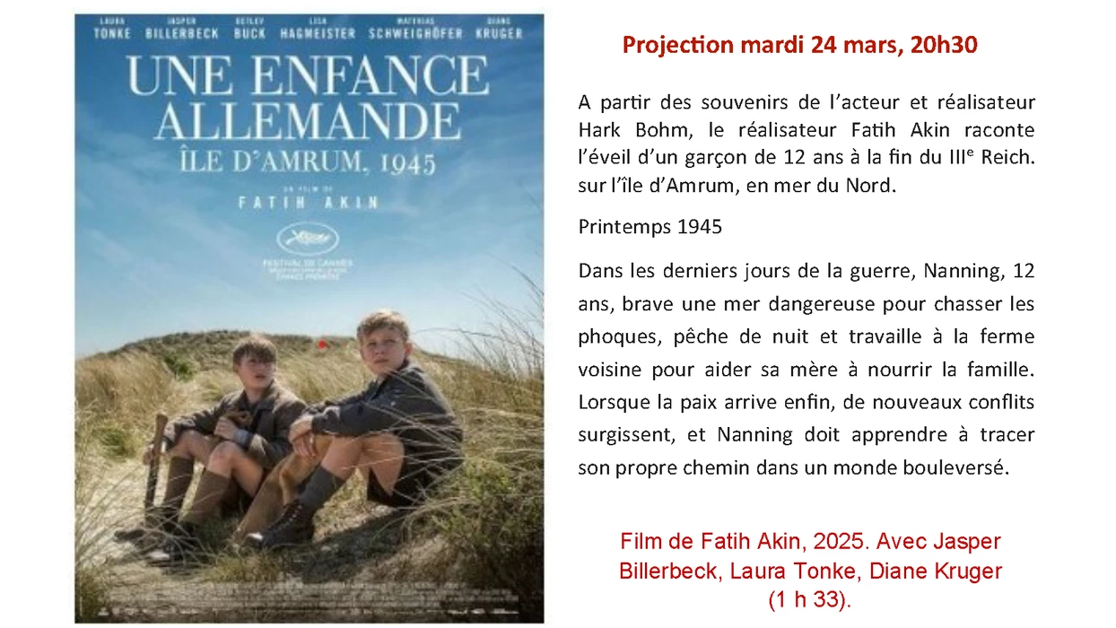 Une enfance allemande : Île d'Amrum, 1945