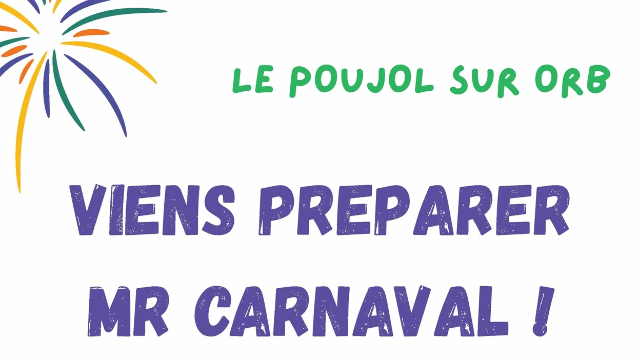 Viens préparer M. Carnaval !