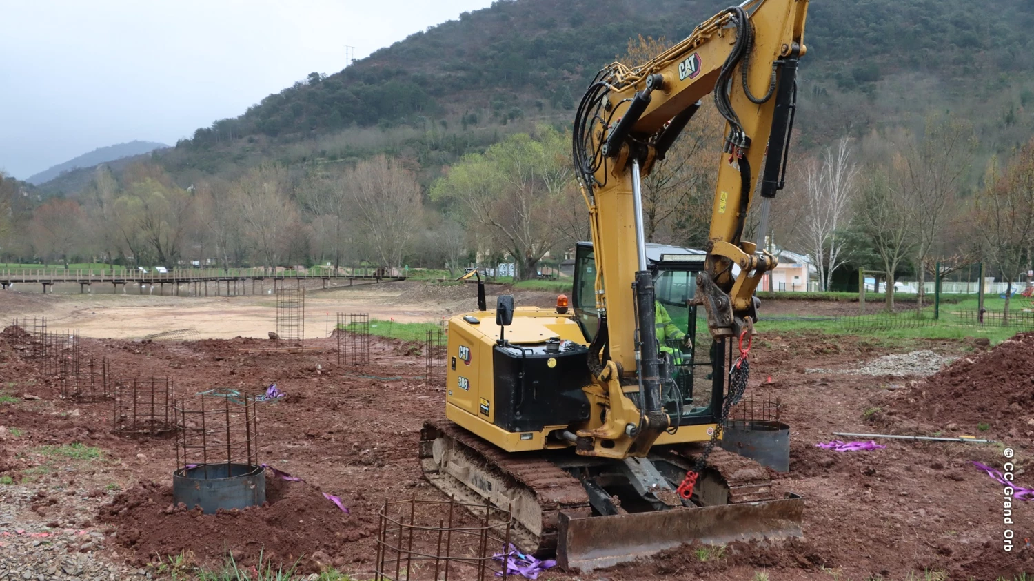 Des travaux en cours à la Base de Loisirs