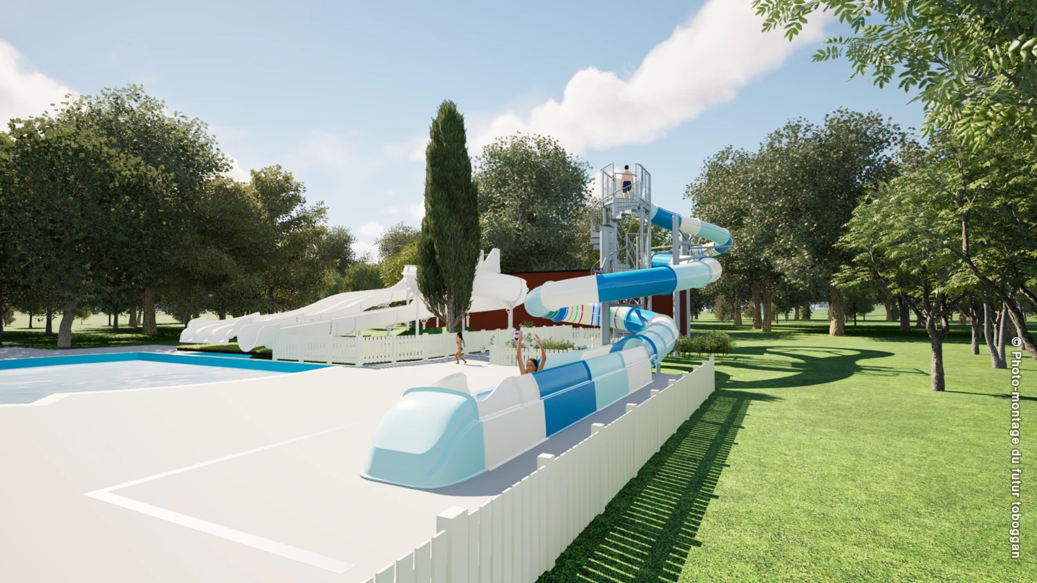 Des travaux en cours à la Base de Loisirs