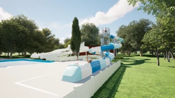 Des travaux en cours à la Base de Loisirs