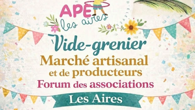 Vide-grenier, marché et forum des associations