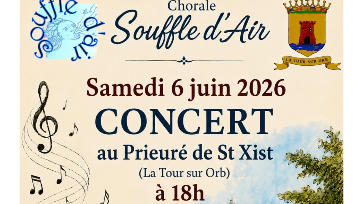 Concert de la chorale Souffle d'air