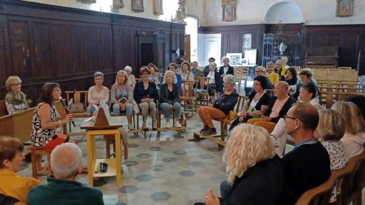 Pause musicale avec Christine Lefeuvre, flûte à bec - 