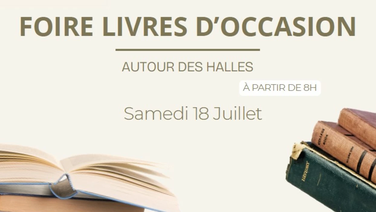 Foire aux livres d'occasion - 