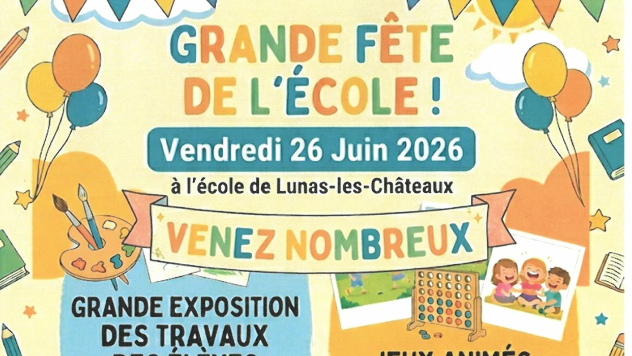 Grande fête de l'école