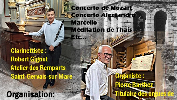 Concert clarinette et orgue