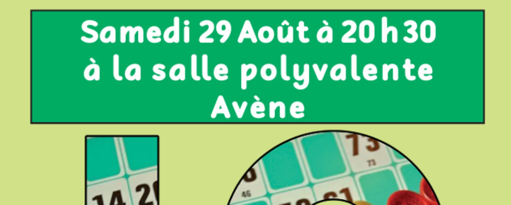 Loto du foyer rural d'Avène