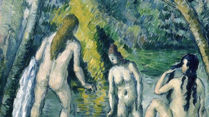 Atelier empreinte 3D et expo « Eau fil de l’art » - Trois baigneuses de Paul Cézanne © Petit Palais  Roger-Viollet