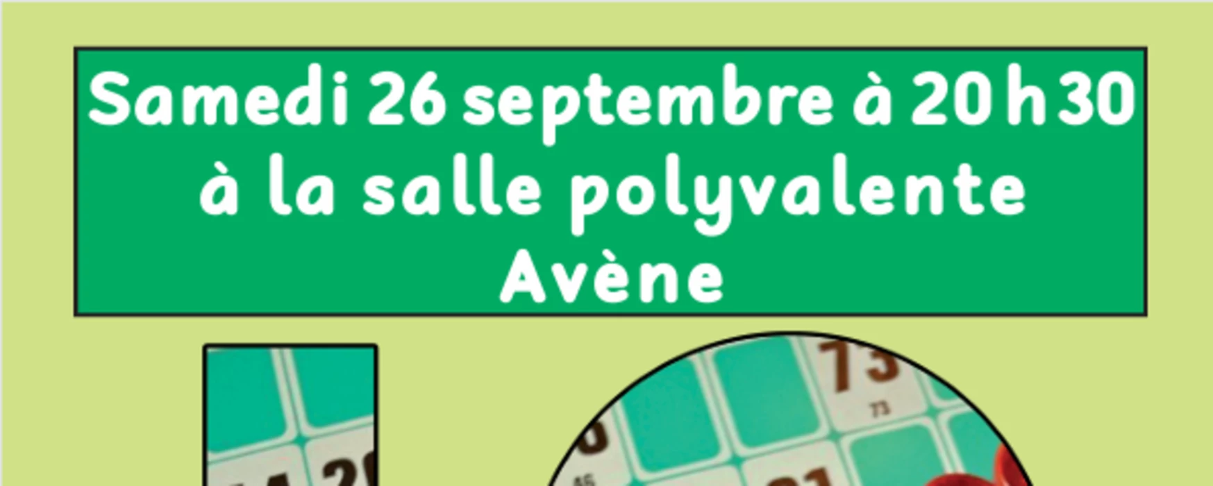 Loto du foyer rural - 