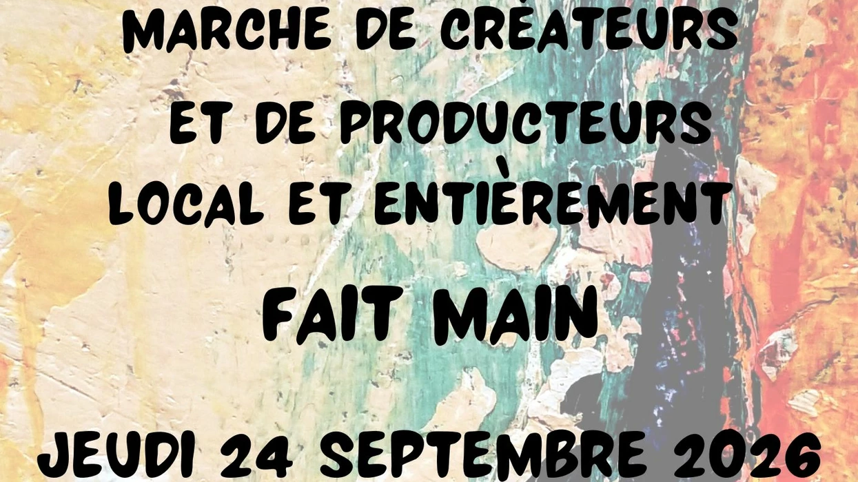 Marché de créateurs et producteurs - 
