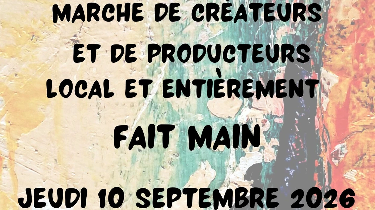 Marché de créateurs et producteurs - 